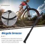 oc Anti-slip Bike Stand Kickstand for Road Bike Adjustable Alloy Bicycle Kickstand for Mountain Bike E-bike Road Bike Non-slip Side Stand with Strong Load for Southeast