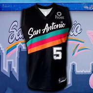 NBA Basketball Jersey San Antonio Spaces BK0036 City /Dejounte Murray 5 Model Size S-5XL