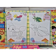 Book - Kindergarten Coloring Book Combo (volumes 1 - 7) - HA