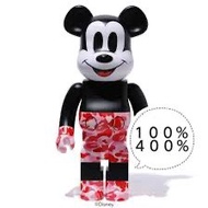 《收》BAPE x Mickey Mouse Bearbrick 100% & 400%
