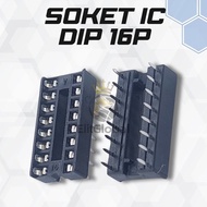 16P DIP IC Socket – 2x8 16 Pin IC Connector