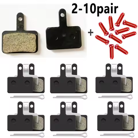 2/4/6/10pairs Bicycle Disc Brake Pad Resin Hydraulic Brake Pads for SHIMANO B01S MT200 M375 M446 Bik