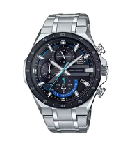 Casio Edifice นาฬิกาข้อมือผู้ชาย สายสแตนเลส รุ่น EQS-920,EQS-920DB,EQS-920DB-1B (CMG) - สีเงิน