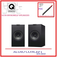 Kef Q150 Bookshelf Speaker (Black/White)+Free Gift