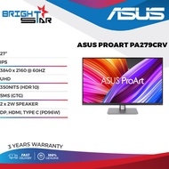 ASUS 27" PROART PA279CRV IPS UHD 60HZ Professional Monitor