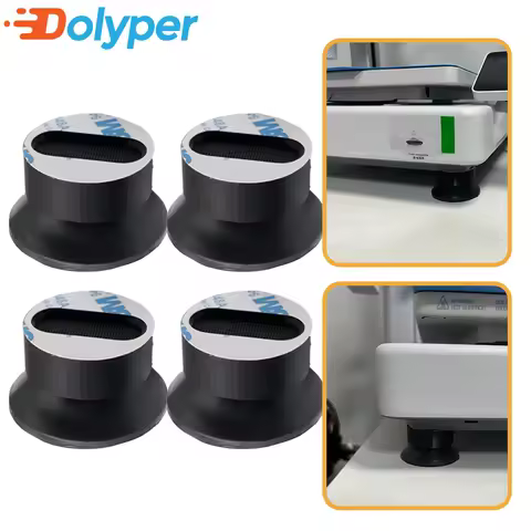 For Bambu Lab A1 A1 Mini 3D Printer Anti Vibration Feet Anti-slip Dust-proof Rubber Foot Pad Fit 3D 