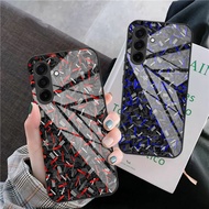 {F689} SAMSUNG A17 Glass Softcase - SAMSUNG A17 HP Casing - SAMSUNG A17 Case NEW CAMERA PROTECTOR