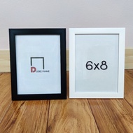Photo Frame 6x8 Inches 6x8 Double White Can Be Hung Genuine Mirror 1
