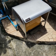 ครอบกันแดดกันฝน ปั้มน้ำแบบเหลี่ยม ขนาด กxยxส 42x36x45 cm.