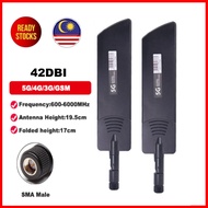 1 Pair 5G 4G LTE SMA External Antenna For Modem Router OLAX G5018 ZYXEL NR5103 B310 B315 B593 B525 E