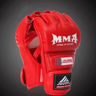[Hot] Hurricane Half Finger Gloves Half Finger Sandbag Gloves MMA Finger Sanda Boxing Boxing Gloves 