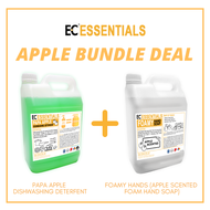 [APPLE BUNDLE] PAPA APPLE Dishwashing Liquid + Foamy Hand Soap | East Chem | EC Essentials