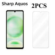 2PCS HD Clear Tempered Glass Film For Sharp Aquos zero6 wish4 V7 V6 Plus Anti Spy Privacy Screen Pro