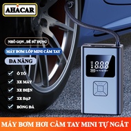 Ahacar Car Tire Pump mini Portable Auto Pump Self-Disconnecting Wireless Motorcycle Tire Pump Car Ac
