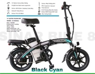 E-BIKE SEPEDA LIPAT ELEKTRIK CELCIUS TOMAX 14 INCH