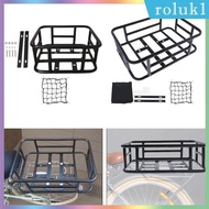 [Roluk] Rear Rack Bike Basket, Bike Rack Bike Pannier, Easy to Install Rear