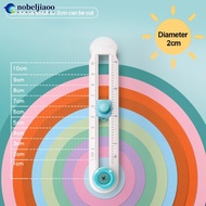 NOBELJIAOO Adjustable 360 Round Cutter DIY Compasses Circle Cutter Scrapbooking Photos Cutters Circu