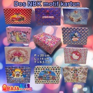 NBK cartoon motif snack box / NBK cartoon motif cake box / Birthday snack box