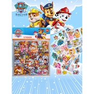 [48H Shipping] Paw Patrol Sticker Toy Transparent Waterproof Plastic Paw Patrol Great Achievement Je