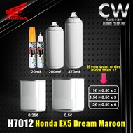 [ Merah EX5 ORIGINAL HONDA DREAM MAROON ] H7012 Cover Set Kaler 370ml 0.25L 0.5L Spray Cat 2K Aikka