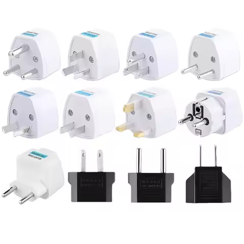 Universal Conversion US AU EU UK Plug Travel Socket Converter Wall AC Power Adapter 250V 10A