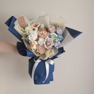 /blue boy/求婚 七夕 男生 開幕花 生日花束 情人節 畢業花 祝賀