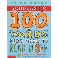 Printable worksheet : 100 Words Kids Need to Read by 3rd Grade : high-frequency words