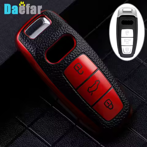 For Audi Q8 RSQ8 A6 C8 S6 RS6 A7 S7 RS7 A3 8Y A8 D5 4N RS E-tron GT Q4 Q7 4M TPU Car Remote Key Case