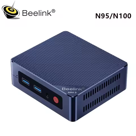 Beelink Mini S12 Pro N95/N100 MINI PC MINI S N5095 DDR4 8GB 256GB 16GB 500GB WIFI6 B5.2 Desktop MINI