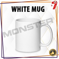 Sublimation White Mug 11oz (Mug for Heatpress) with Box