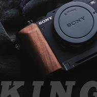 台灣現貨Sony 索尼A7C專用相機木質手柄鋁合金底座快裝板 L型底座 a7c木手柄手製 相機手柄推薦  露天市集  全