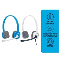 Logitech H150 Blue H150 White Headset Original Official Warranty