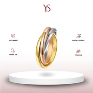 Trinity Anti-Rust Titanium RingRing | Your Soul Jewelry