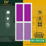 Aluminium Bi-fold Toilet Door Design BF-DV128 | BiFold Toilet Door Specialist Shop in Singapore