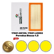 17801-BZ130, 17801-63R02 Perodua air filter for Bezza 1.3