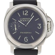 【日本直送】沛納海 PANERAI Luminor Marina 手錶 透視底蓋 OP6567 I09**/2500 手動上鏈 小秒針 黑色錶盤 男士【二手】