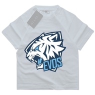 Sabilashop.id Boys Girls T-shirt Evos Logo T-shirt Age 1 2 3 4 5 6 7 8 9 10 11 12 13 Years