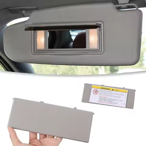 39822685-1 Car Front Interior Accessories Sun Shade Visor Makeup Cosmetic Mirror Cover For Volvo S60