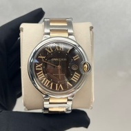 🔵🎈[現貨]Cartier Ballon Bleu 卡地亞藍氣球系列 W6920032 咖面羅馬 42mm 自動機械 201X年全套 cartier/cartier watch/ball watch/