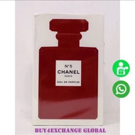 Chanel No.5 香奈兒紅色5號香水