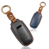 For Audi Q8 RSQ8 A6 C8 S6 RS6 A7 S7 RS7 A3 8Y A8 D5 4N RS E-tron GT Q4 Q7 4M Leather Car Remote Key 