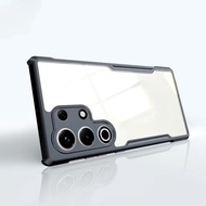 Galaxy S25 FE/Galaxy S25/Galaxy S25 Plus/Galaxy S25Ultra Shockproof Case Colored Edges Clear Back Sa