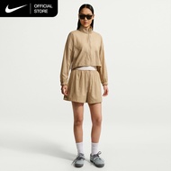 Nike Women's Sportswear Loose High-Waisted Lightweight Ripstop Shorts - Linen [IF0564-248]