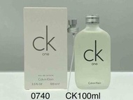 CK  白樽ONE香水100ml