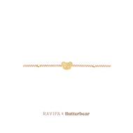 RAVIPA x Butterbear - Golden Gold Bracelet - สร้อยข้อมือ