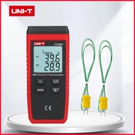 UNI-T UT320D UT320A Thermometer hygrometer Thermokoppel contact type dual channel K/J temperature me