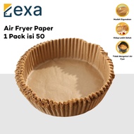 Air Fryer Lining Paper Air Fryer Container Paper Non-Stick Oil Resistant Heat Resistant Water Fyer P