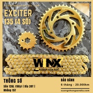 EXCITER 135 SPRINGS (5 NUMBERS) AND EXCITER 135(4 NUMBERS)