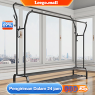 LG Rak Baju Gantung Portable Gantungan Baju Berdiri Besi Kuat Rak Gantungan Baju Aesthetic