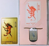 鈴鈴的賣場/Final Fantasy VII電話卡+軍牌鍊/最終幻想/太空戰士/赤紅十三/Red XIII/克勞德/動漫周邊